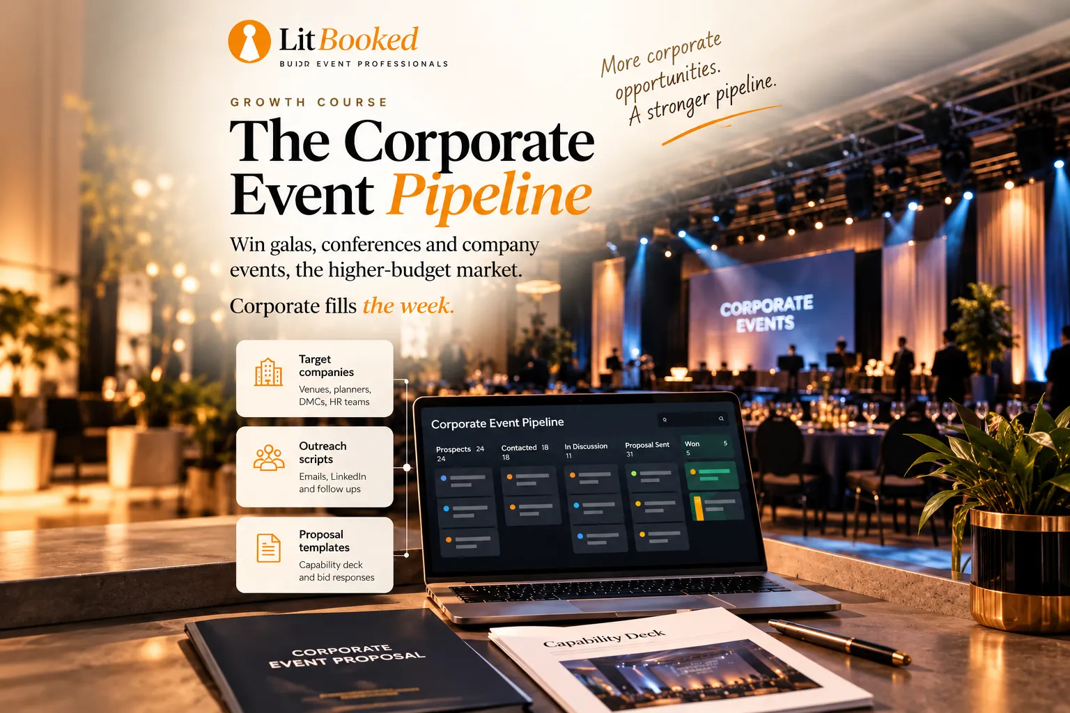 The Corporate Event Pipeline cover